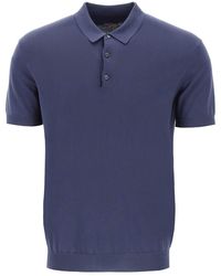 Baracuta - Cotton Knit Polo Shirt - Lyst