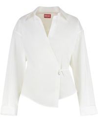 DIESEL - C-Delphi Cotton Shirt - Lyst