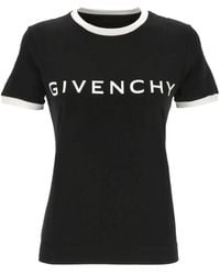 Givenchy - Classic Logo Collar T-Shirt For - Lyst