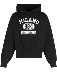 Dolce & Gabbana - Hooded Sweatshirt - Lyst