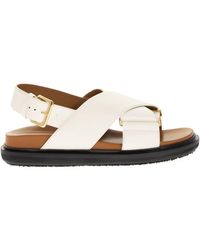 Marni Flat sandals for Women | Online Sale up to 60% off | Lyst