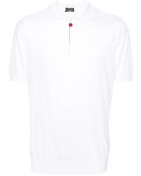 Kiton - Fine Knit Polo Shirt - Lyst