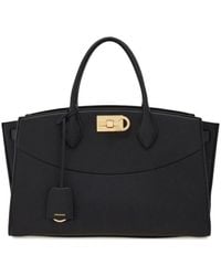 Ferragamo - 'New Studio Soft (L) Handbag - Lyst