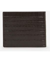 Tom Ford - Croco Effect Leather Wallet - Lyst