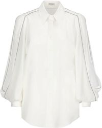 Brunello Cucinelli Tops for Women | Online Sale up to 84% off | Lyst