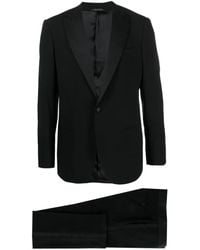 Giorgio Armani - Single-breasted Wool Suit - Lyst