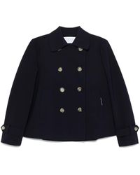 Harris Wharf London - Double-Breasted Jacket - Lyst