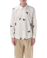 Pop Trading Co. - Pop Letters Striped Shirt - Lyst