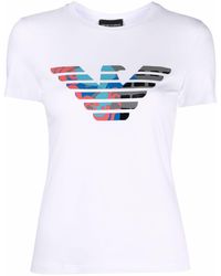Emporio Armani Tops for Women - Up to 78% off | Lyst