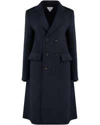 Bottega Veneta - Double-Breasted Wool And Cashmere Jacket - Lyst