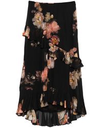 Zimmermann - Hypnotic Midi Skirt - Lyst