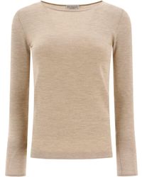 Brunello Cucinelli - Cashmere And Silk Sparkling Lightweight Sweater - Lyst
