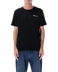 Off-White c/o Virgil Abloh - Ink Arrow Slim-Fit Cotton T-Shirt - Lyst