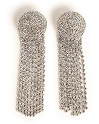 Self-Portrait - Droplet' -Plated Brass Earrings - Lyst