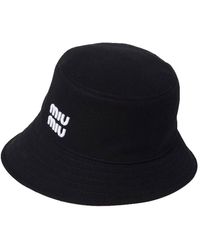 Miu Miu - Drill Hat Accessories - Lyst