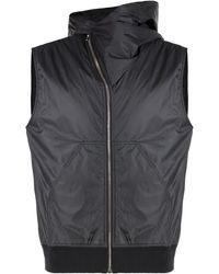 Rick Owens - Hooded Bodywarmer - Lyst