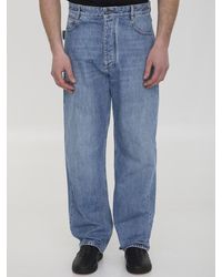 Bottega Veneta - Wide-Leg Denim Jeans - Lyst