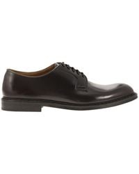 Doucal's - Smooth Leather Derby - Lyst