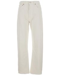 Agolde - '90S' Jeans With Five-Pocket Design And Logo Patch On The Rear - Lyst