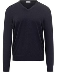 Malo - Cashmere V-Neck Sweater - Lyst