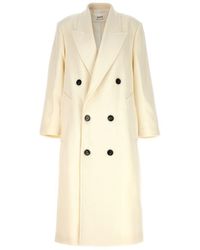 Ami Paris - Double-breasted Coat Coats - Lyst