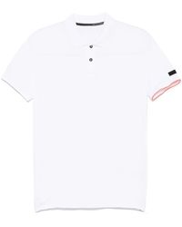 Rrd - Contrasting Trim Logo Patch Polo Shirt - Lyst