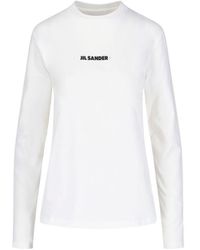 Jil Sander - Logo T-Shirt - Lyst