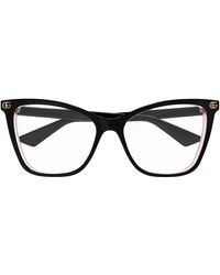 Gucci - Gg1817O Linea Emblem Eyeglasses - Lyst