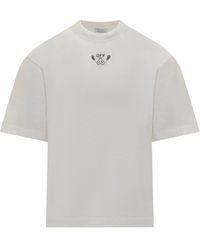 Off-White c/o Virgil Abloh - T-shirt Xon Bandana Pattern - Lyst
