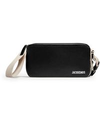 Jacquemus - Le Cuerda Horizontal Brand-plaque Leather Cross-body Bag - Lyst