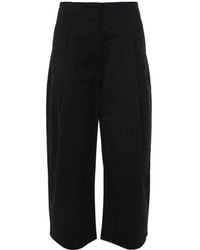 Studio Nicholson Double Pleat Curved Volume Pant Clothing in Blue