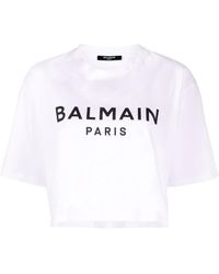 Balmain Tops for Women - Up to 82% off | Lyst