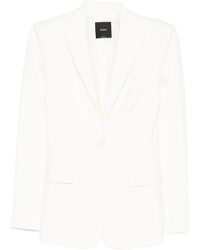 Pinko - Single-Breasted Blazer - Lyst