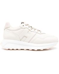 Hogan - H641 Leather Sneakers Shoes - Lyst