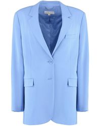 Michael Kors - Single-Breasted Two-Button Blazer - Lyst
