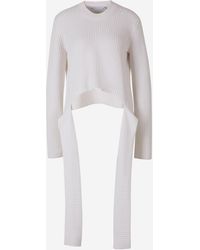 Proenza Schouler - Cotton Knitted Sweater - Lyst