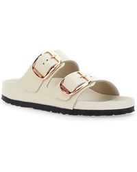 Birkenstock - 'Arizona' Sandals With Embossed Logo On The Buckle And Open Toe - Lyst