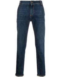 Herren Bekleidung Jeans Enge Jeans PT Torino 17,5cm Superenge Jeans Aus Denim in Blau für Herren 