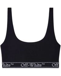 Off-White c/o Virgil Abloh - Off- Bra With Logo - Lyst