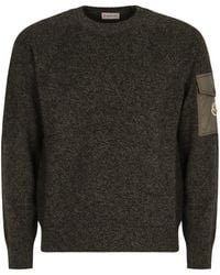 Moncler - Wool And Cashmere Sweater - Lyst