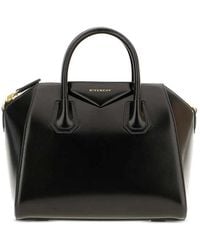 Givenchy - Antigona Calfskin Tote Bag With Handle - Lyst