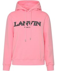 Lanvin - Rose Sweatshirt - Lyst