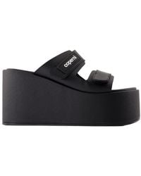 Coperni - Patch Wedge Sandals - Lyst