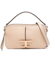Tod's - T Timeless Mini Leather Camera Bag - Lyst