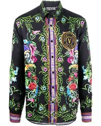 Versace Jeans Couture Shirts for Men | Online Sale up to 60% off | Lyst