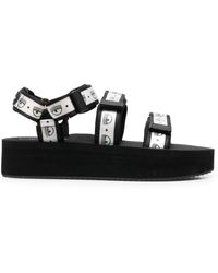 Chiara Ferragni Flat sandals for Women - Up to 45% off | Lyst