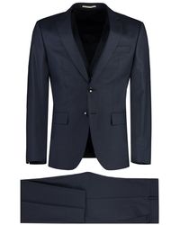 BOSS - Three-Piece Wool Suit - Lyst