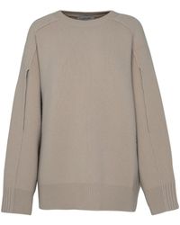 Lanvin - Black Cashmere Blend Sweater - Lyst