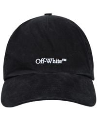 Off-White c/o Virgil Abloh Black Cotton Bookish Ow Hat