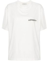 Alessandra Rich - Multicolour Cotton T-Shirt - Lyst